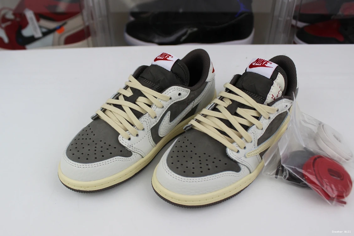 Scott 632 574 Travis 1 Trendy Air x shoes Kids PS Mocha' Jordan OG Low 'Reverse 0603